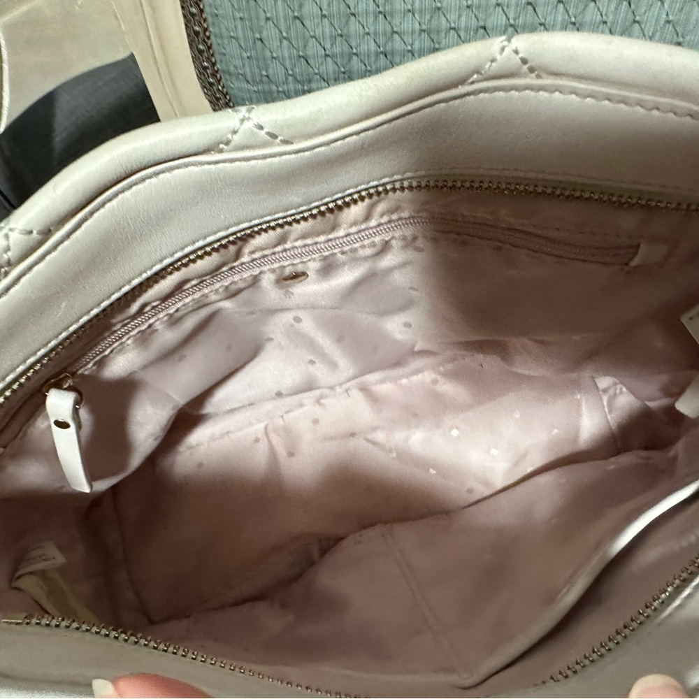 Kate Spade White Quilted Chain Shoulder Bag - Picture 10 of 14